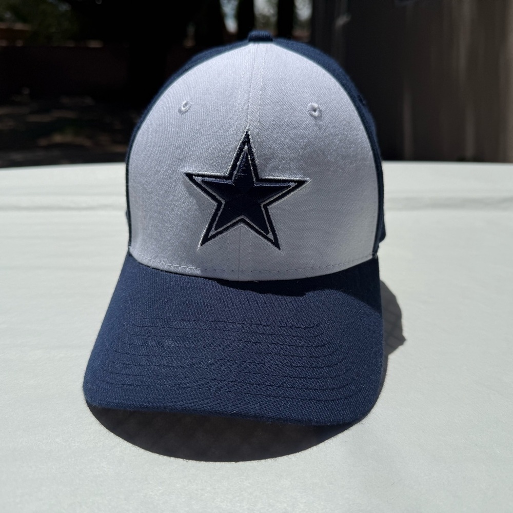 Dallas Cowboys Blue and White Star Logo Cap - New Era